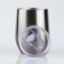 Silver Double Wall Stainless Steel Wine Tumbler - custom artwork