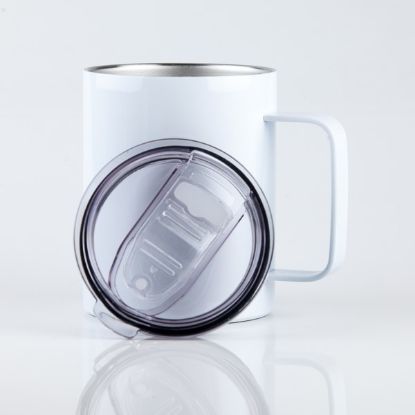 Double Wall Stainless Steel Coffee Mug - custom artwork