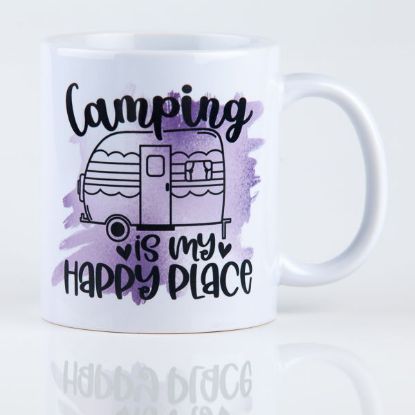 Standard Mug - Camping is my happy place