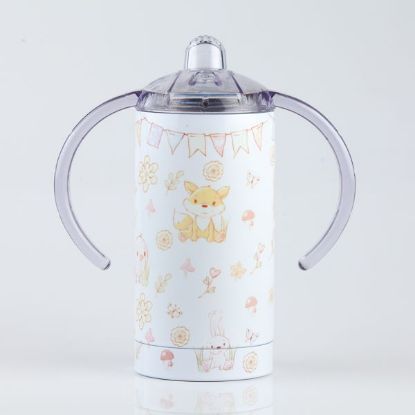 Double Wall Stainless Steel Baby Sippy Cup - Forest Animals