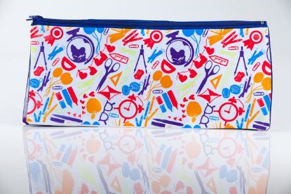 Large Pencil Case - Back to School theme
