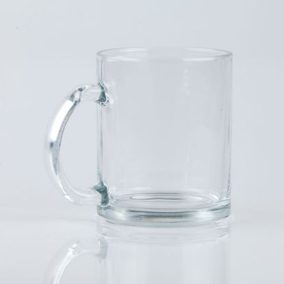Glass Coffee Mug - custom artwork