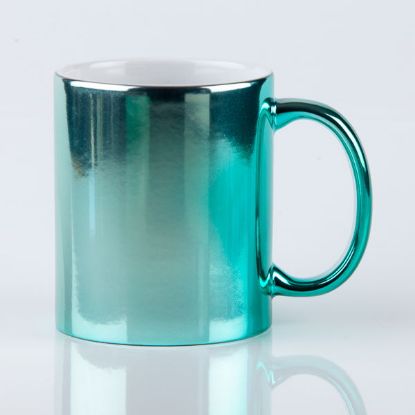 Pearl Mug - Turquoise Pearl - custom artwork