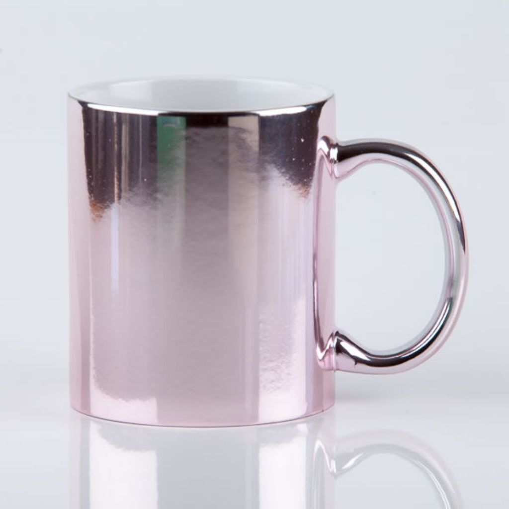 Pearl Mug - Pink Pearl - custom artwork