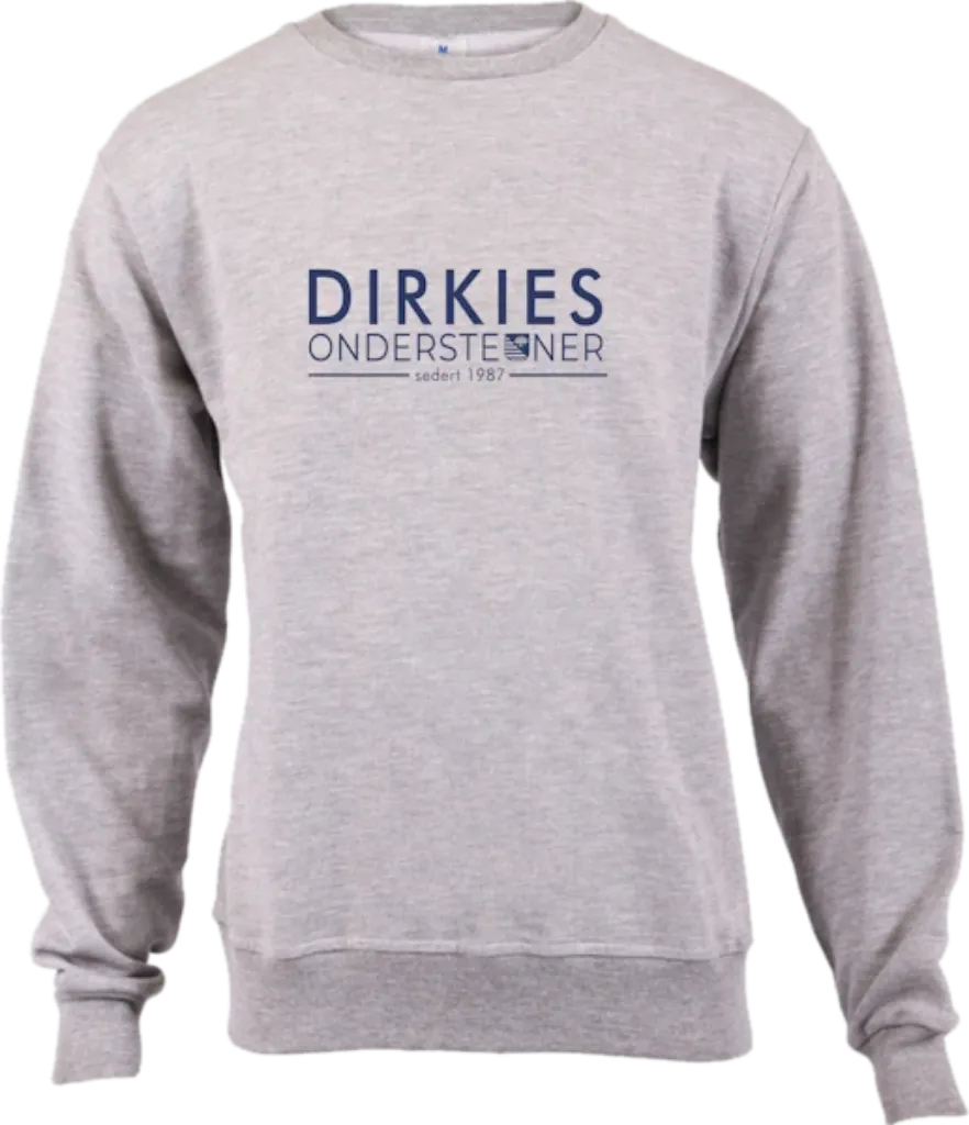 GSDP ondersteuner sweater grys